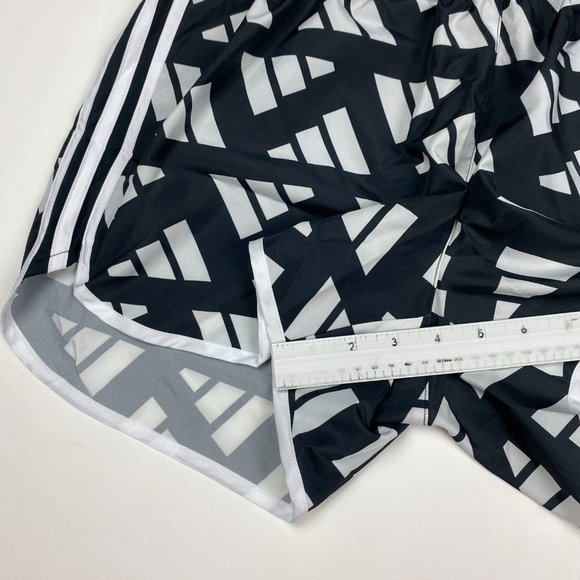 NEW Adidas Marathon 20 Celebration 4" Running Shorts Womens Large Black GM1585 - Picture 12 of 12